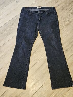 Old Navy Sweet Heart Dark Wash Boot-cut Denim Jeans Women's 12 Regular